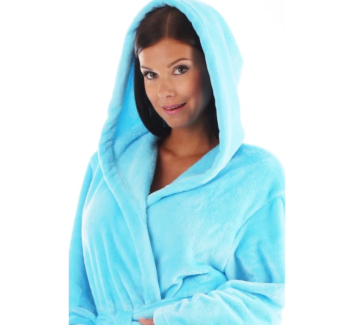 župan Siena s kapucí dámský starorůžová župan Siena s kapucí dámský starorůžová