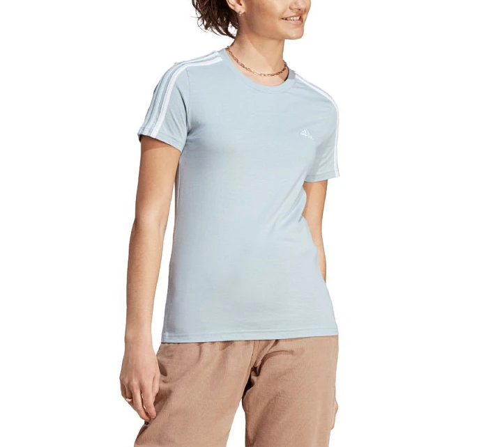 Tričko adidas Essentials Slim 3-Stripes Tee W IM2788