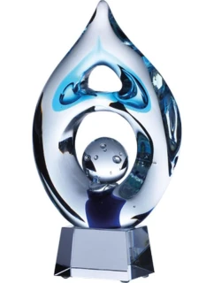 Sada sklenených trofejí s puzdrom