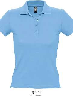 SOL'S Dámské piqué polo sky blue model 22522086