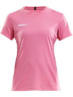 Squad Go Jersey Solid W Dámské sportovní tričko s výstřihem do V model 22469033 pop - Craft Teamwear