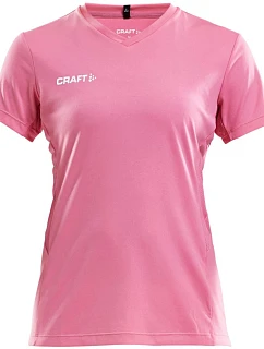 Squad Go Jersey Solid W Dámské sportovní tričko s výstřihem do V model 22469033 pop - Craft Teamwear