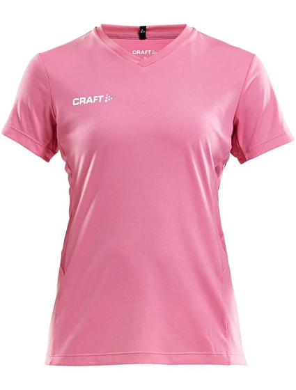 Craft Teamwear Squad Go Jersey Solid W Dámske športové tričko s výstrihom do V 82.5566 ks Craft Teamwear Squad Go Jersey Solid W Dámske športové tričko s výstrihom do V 82.5566 ks