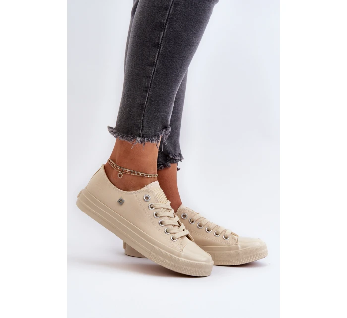 Klasické Dámské Tenisky Big Star model 21654926 Bežové - Big Star Shoes