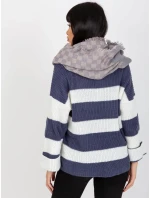 Tunelový šál AT KM 9501.10 šedoružová