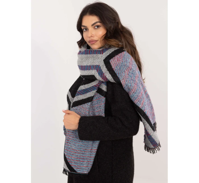 Šatka AT SZ 2101.22P sivá čierna