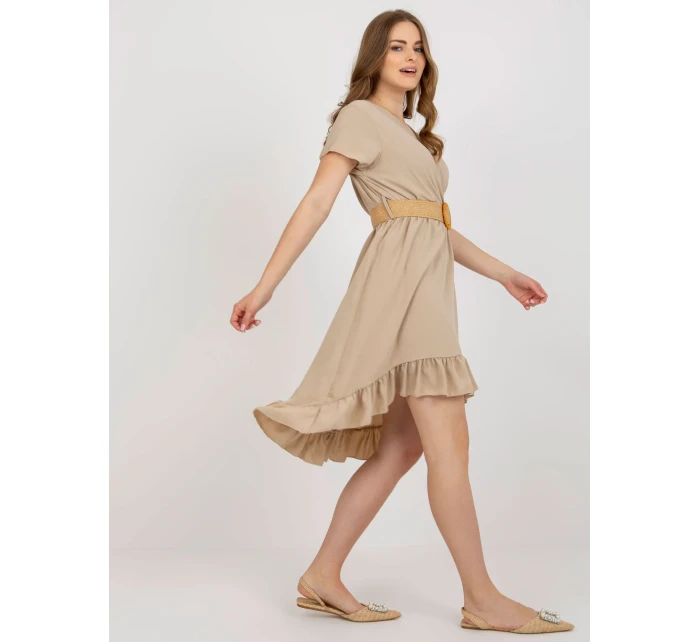Šaty DHJ SK 8358.19 béžové