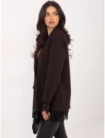 Marynarka IT MA ciemny brązowy model 21819059 - FPrice Marynarka IT MA ciemny brązowy model 21819059 - FPrice