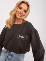 Bluzka RV BZ model 18785509 ciemny khaki - FPrice