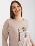 Blúzka RV BZ 8182.03X béžová