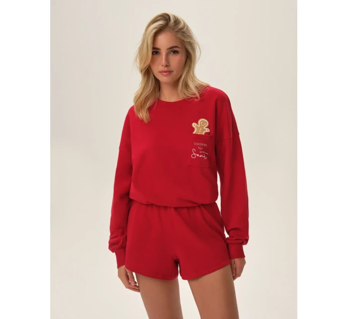 Dámske pyžamo Fawn 41900-33X Red - Henderson Ladies Dámske pyžamo Fawn 41900-33X Red - Henderson Ladies