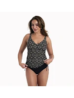 Horná časť plaviek Tankini Malaika 8497-1 čierna/zlatá – Anita Classix