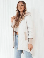 Dámská prošívaná bunda bílá Dstreet model 21973411 - FashionStreet Dámská prošívaná bunda bílá Dstreet model 21973411 - FashionStreet