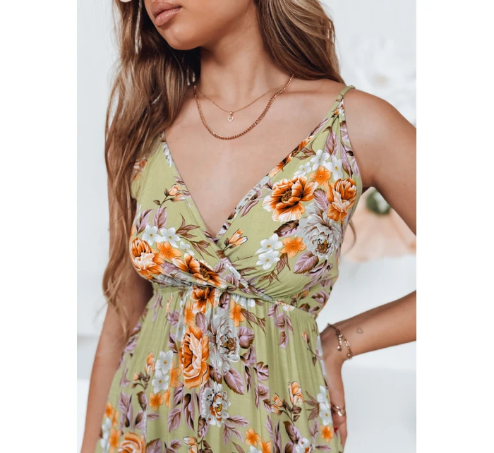 MISSBLOSSY zelené FashionStreet maxi šaty EY2619