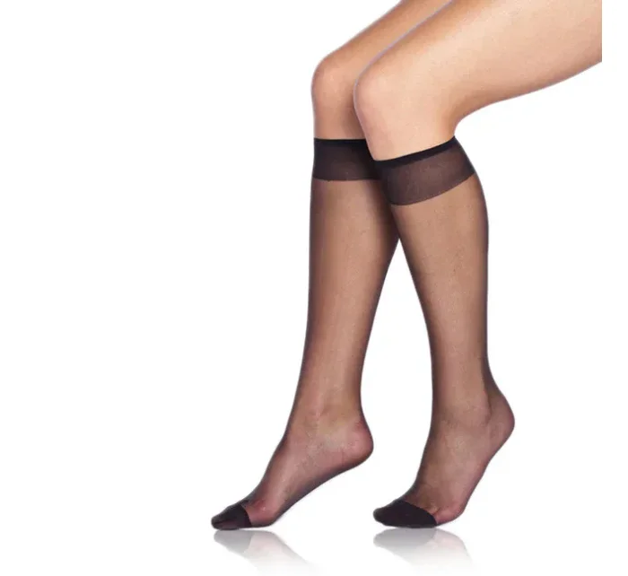 Silonkové podkolienky FLY KNEE highs 15 DEN - Bellinda - čierna