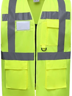 HVW 801 HiVis multifunkční vesta model 22502379 hi vis yellow - Yoko