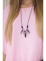 Súprava blúzka + nohavice s príveskom candy pink Súprava blúzka + nohavice s príveskom candy pink