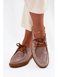 Polobotky z přírodního semiše Vinceza 95391 Béžové