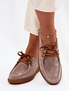 Polobotky z přírodního semiše Vinceza 95391 Béžové