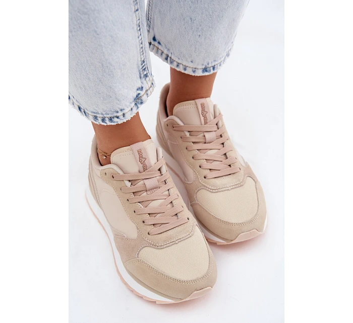 Dámské semišové tenisky McArthur MA2512W Béžové Dámské semišové tenisky McArthur MA2512W Béžové