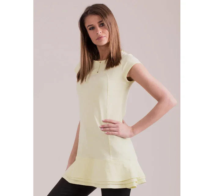 Tunika CZ SK 1620.08 svetlo žltá