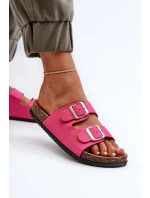Dámske papuče s prackami Fuchsia Oliena Dámske papuče s prackami Fuchsia Oliena