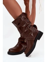 Dámske čižmy CLS-555 Dark brown - Joalice Paris