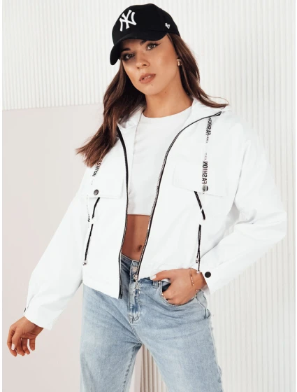 Dámská přechodová bunda bílá Dstreet model 21975419 - FashionStreet