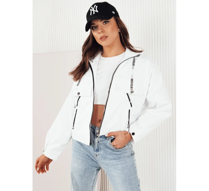 Dámská přechodová bunda bílá Dstreet model 21975419 - FashionStreet