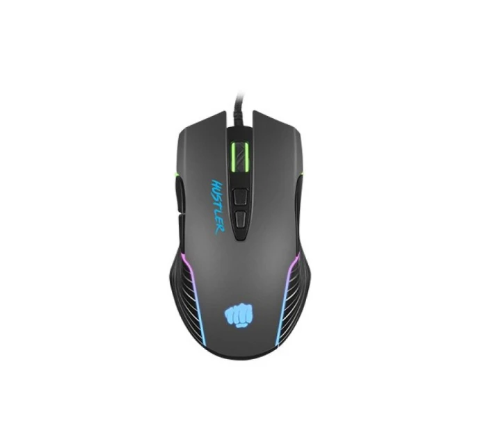 FURY HUSTLER 6400DPI RGB HERNÁ MYŠ NFU-1698