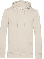 B&C Inspire Zipped Hood_° Pánska mikina s kapucňou 01.U35B off white