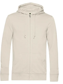 B&C Inspire Zipped Pánská mikina s kapucí off white model 22483725