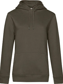 B&C QUEEN Hooded_° Dámská mikina s kapucí model 22528420 khaki