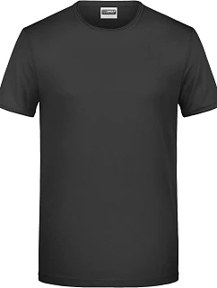 Pánské tričko z bio bavlny 02. black model 22533873 - Daiber