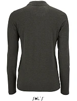 SOL'S Perfect LSL Women Dámské piqué polo s dlouhým rukávem model 22522182 charcoal melange