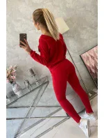 Zirkónová sada panther červená