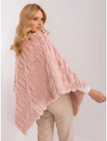 Poncho AT PN 2347.68 svetlo ružová