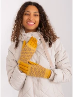 Rukavice AT RK 2310.88 tmavo žltá