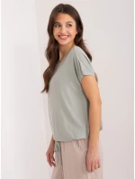 Blúzka D12100R02646A khaki