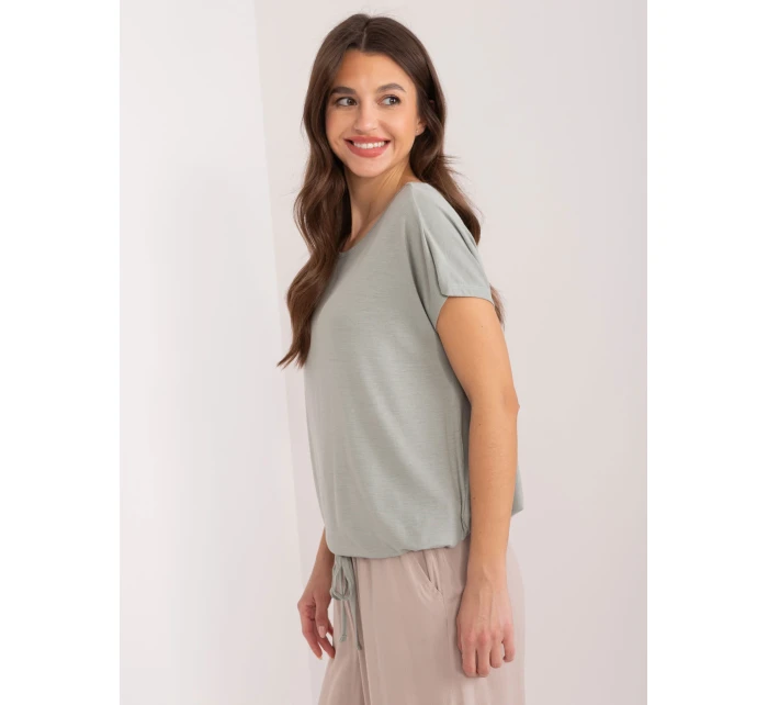 Blúzka D12100R02646A khaki