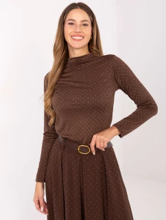 Bluzka IT BZ  brązowy model 21441302 - FPrice