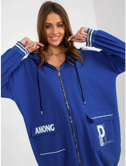 Dámska mikina RV BL 8149.91P tmavo modrá - FPrice