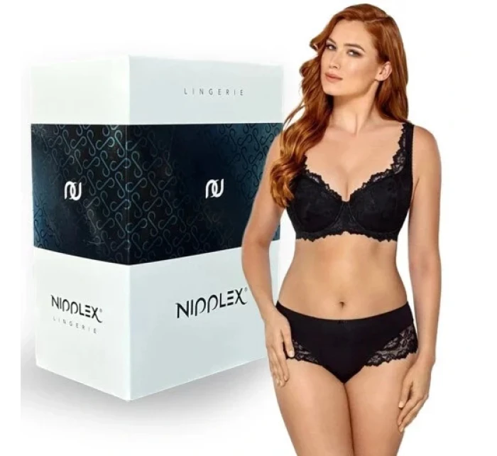 Dámska podprsenka TELIMENA Black - Nipplex