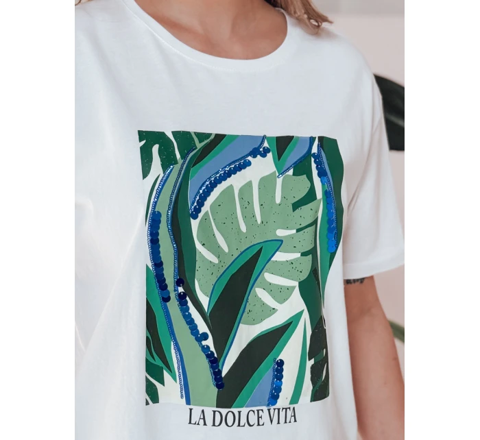 dámské tričko s potiskem bílé Dstreet model 21977093 - FashionStreet