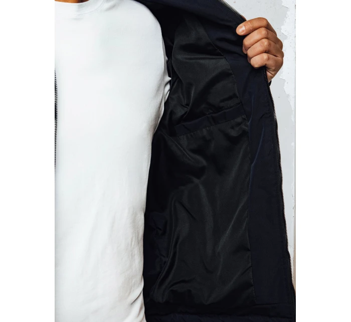 FashionStreet pánska tmavomodrá prechodná bunda TX4987