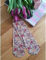 Dámske vzorované ponožky Magnetism lycra 20 den