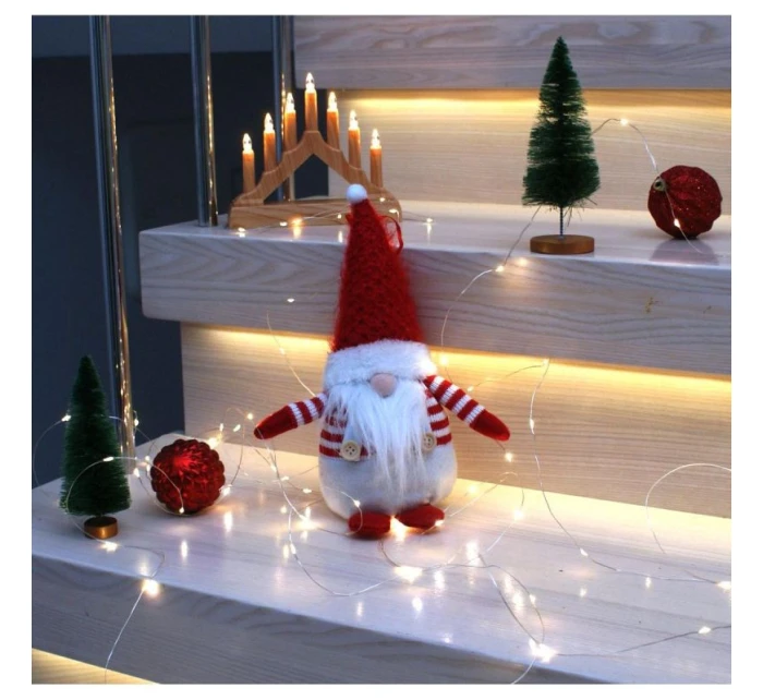 MIKOŁAJ DEKORACYJNY Z NA  BIAŁY model 21833179