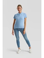 LadyFit 65/35 Polo Dámské piqué polo model 22426810 heather grey - Fruit of the Loom