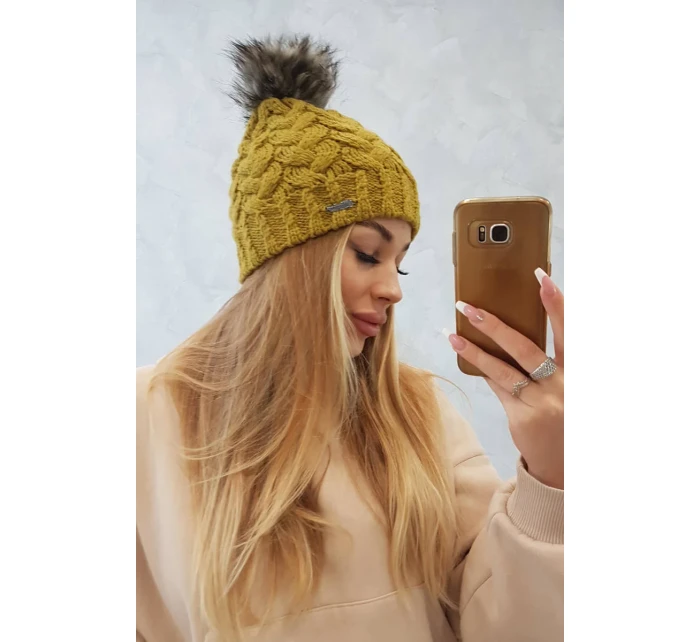 Čiapka Daria K217 kiwi fleece