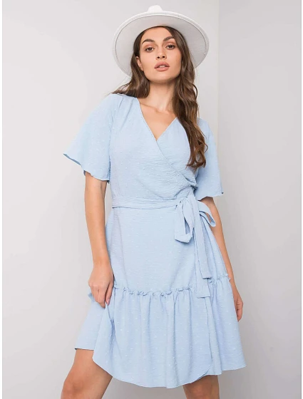 Šaty LK SK model 20822427 modrá - FPrice
